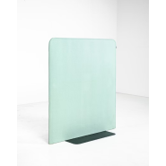 Cloison acoustique autoportante pour open spaces flexibles_2