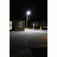 Lampadaire solaire urbain à LED en acier galvanisé de 4 m - 20 W - 1800 lumens - ARL-PB002-MG-1T - Détection crépusculaire et IP65_2