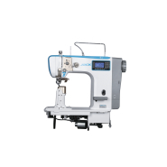 Machine à coudre industrielle pour le cuir - Entrainement à double roue et contrôle intelligent - JACK S7-91_2