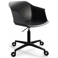 Moli Meeting Rola - Chaise de bureau réglable en hauteur - Placet d’assise tissu - Sitis_2