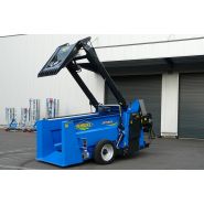 Pailleuse agricole traînée - Atelier Robert SA - 7 m3 - Paillage adaptable tous types d'ensilage, balles rondes et rectangulaires_2