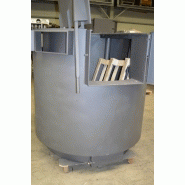 Générateurs d'air chaud à bois - 440 m3/h - deom turbo - n° 6+ ap_2