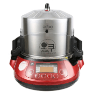Ocoo - Machine de cuisson double pression automatique - Rouge_2