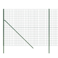 Vidaxl clôture en treillis métallique vert 2,2x10 m acier galvanisé 154071_2