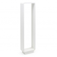 Borne Sibila IP54 LED COB AC 10W 3000K - Aluminium et verre - Blanc - Éclairage extérieur moderne_2