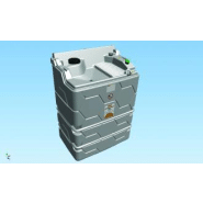 Cuve huile usée avec capot - 1000 litres - 306941_2