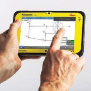 Tablette durcie LEICA CC80 pour GPS et stations totales - Windows 8.1 Pro, écran 7 pouces, robuste et légère_2