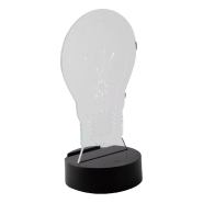 Trophée en acrylique - lampe LED multicolore - gravure laser incluse - minimum 25 pièces_2