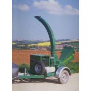 Broyeur de branches thermique essence ou diesel sur remorque, à couteaux - Capacité 17cm - SUPER-PAIN 600 | Fabrication française_3