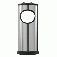Cendrier bac à sable corbeille - inox brossé - 0.25L/17.5L - Kipso_2