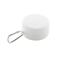 Gobelet pliable publicitaire - plastique PP recyclé - 220 ml avec pilulier et mousqueton_2