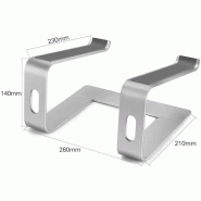 DLH Support pour ordinateur portable de 10 à  17