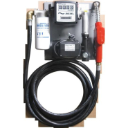 Groupe pompe & Station murale pour fioul - 60L/min 230V - Filtre à eau et particules - Pistolet automatique_2