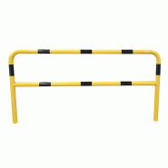 Barrière de sécurité à sceller acier galvanisé Noir/Jaune - 60 / 2000_2