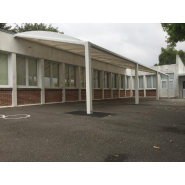 Préau cour d'école - Abri Norma - Allées protégées et ombrière parking 2 roues_2
