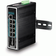 TRENDnet TI-PG1284i Switch Rail DIN géré PoE+ Gigabit industriel à 12 ports_2