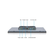 Panel PC industriel fanless 21,5 pouces Full HD - EVI-215WAR - LCD industriel, tactile résistif, Intel Core_2