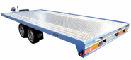 Remorque porte voiture-plateau - 5,00 X 2,08 M - 2700 KG - PHOENIX 5027_2