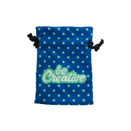 Sac cadeau personnalisé - petit format avec cordons en polyester - impression quadri sur toute la surface_2