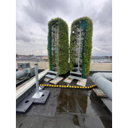 Balisages pour zones de chantier avec marqueurs jaunes/noirs et rouges/blancs_2