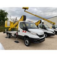 Nacelle élévatrice connectée avec technologies 4.0 pour analyses à distance