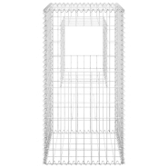 Vidaxl poteaux à panier de gabion 2 pcs 50x50x100 cm fer 151269_2