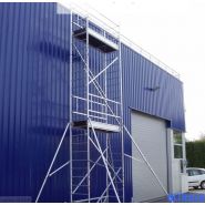 Échafaudage professionnel conforme à la norme EN 1004-3 D