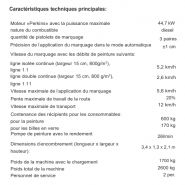 Kontur 600 - Machine de marquage routier sans air - Stim - 1700 kg - Réserves jusqu'à 1200 m²_2