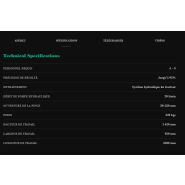 Pestka - vibreur d'arbre fruitier - arcusin - longueur de travail : 3280 mm_2