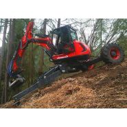 R653 2WD - Pelle araignée innovante avec moteur Kubota 115 Hp et visibilité 360°_2