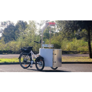 Triporteur électrique Nihola Cargo XL Propreté - 230L, 100kg, moteur Bafang 250W_2