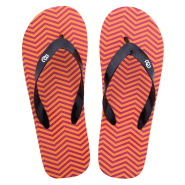 Tongs publicitaires personnalisables - semelles en PE et brides en PVC - couleur noire_2