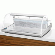 Vitrine réfrigérée de comptoir à poisson Série G 255L | Polar - GE961_2
