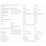 Zlp630 / 800 ll nacelle suspendue  - success - charge nominale 630kg et 800kg_2