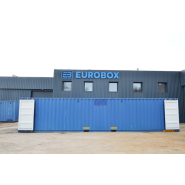 Container maritime 40 pieds - Double portes, acier Corten - 68 m³_2