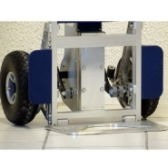 Diable monte-escalier électrique - 170 kg - Repliable avec freins stabilisateurs et accessoires inclus_2