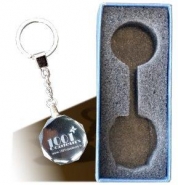 Porte-clés-cristal personnalisé - formes élégantes et coffret protecteur_2
