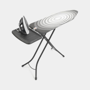 Table à repasser taille B -124 x 38 cm, pour centrale vapeur - Titan Oval avec support métallique extra large_2