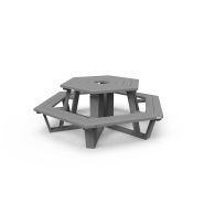 Table de pique-nique HELIOS - largeur 2324 mm - STD OR-TPN-02 - plastique 95% - fixation incluse_2