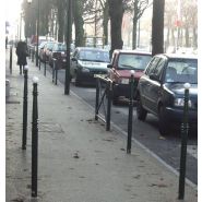 10821 - Potelets fixes Champs Elysées - Hauteur hors-sol 1,20m - Boule Ø60mm - Corps Ø60mm_2