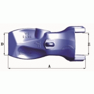 Dents de godet Turnkey TKN15 SA - 57kg - Dimensions précises en mm_2