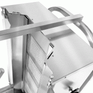 Grill Döner kebab gaz 5 brûleurs max 80 kg avec tôle de protection - moteur en bas_2