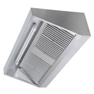 Hotte professionnelle dynamique 260x70 cm (moteur intégré)_2