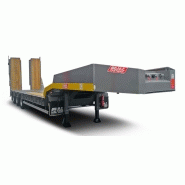 Semi-remorques surbaissé amc castera srpe 54 / ptac 59.5t / 3 essieux / plancher bois