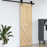 Vidaxl porte narvik 80x210 cm bois massif de pin 154443_2