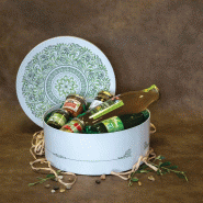 Boite carton ronde printemps 34x11 -_2