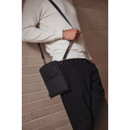 Sac publicitaire à bandoulière Kialma par K-loop - 100% polyester recyclé - Réf: KI5303_2