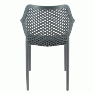 Fauteuil de restaurant exterieur Air - GRIS_2
