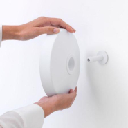 MindSet Miroir de salle de bains -Mineral Fresh White avec grossissement 5x et support magnétique ajustable_2