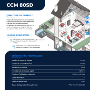 Pompe Surpresseur Eau 550W 3300 L/h - Réservoir 24L avec Manomètre et Pressostat - Pompe Auto-Amorçante PENTAX WATER CCM080_2